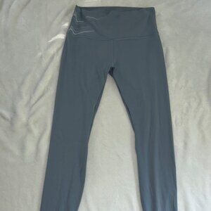 Lululemon Leggings – Size 8 – Light Gray/Blue